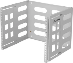 Wall-mounted RACK 19" bracket 8U, depth 400/240 mm, gray