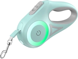 Automatic LED Leash for Pets - Green, 3m