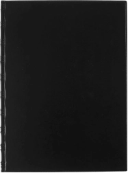 A4 Folder with Side Pocket Classic Black