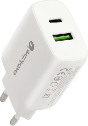 USB/USB-C зарядно 25W бяло