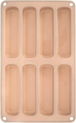 Silicone ladyfinger mold beige 28 × 17 × 2 cm