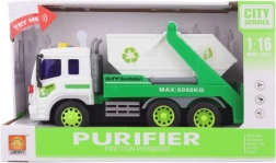 Car with Container and Sound and Light Effects