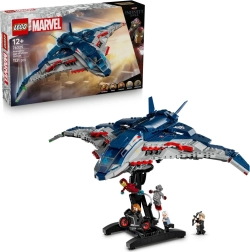 LEGO® Marvel 76325 Avengers: Ерата на Ултрон – изтребител Quinjet