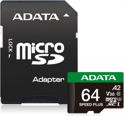 Карта памет microSD Speed Plus 64GB UHS1 U3 V30 A2 160/140 MB/s