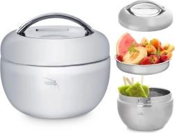 APPLE 800 ml stainless steel insulated food container