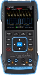 FNIRSI 2C53T преносим осцилоскоп, мултиметър и генератор на сигнал 3 в 1