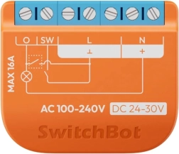Смарт релеен превключвател SwitchBot 1PM с поддръжка на Matter