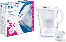 Филтърна кана BRITA Marella 2,4 l бяла + 3 вложки MAXTRA PRO Pure Performance