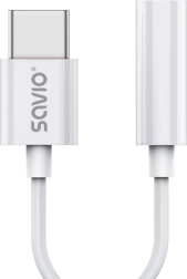 USB‑C към 3,5 мм жак аудио адаптер с DAC SAVIO