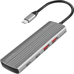 USB-C хъб с поддръжка на PD 100W и 5 USB-C порта
