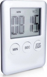 Electronic kitchen timer with LCD display and magnet