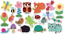 Vilac дървени магнитчета Градина 20 бр.