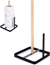 Дървен стойка за кухненски хартиени кърпи 30 см