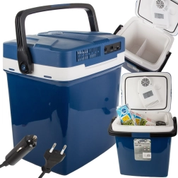 Пътна термоелектрическа автохладилна кутия 26 l с подгряване, 12 V и 230 V