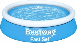 Надуваем басейн Bestway Fast Set 183 x 51 cm