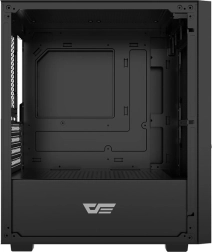 Компютърна кутия Darkflash M305 micro‑ATX без вентилатори, черна