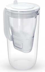 Стъклена филтрираща кана 2,5 л сива BRITA Glass с филтър MAXTRA PRO Pure Performance