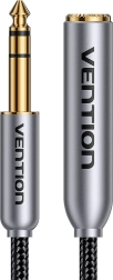 Аудио кабел Vention 6,35 мм мъжки към женски 1 м