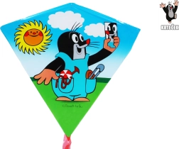 Летящо хвърчило Къртичето пластмаса 68x73 см