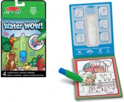 Вълшебно рисуване с вода Животни книжка за оцветяване с водна четка