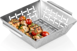 Vilde perforated stainless-steel grill basket 22 × 18.5 × 6 cm