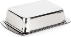 Неръждаема масленка с капак