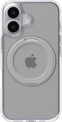 Clear Torras Ostand Pro Case for iPhone 16 Plus