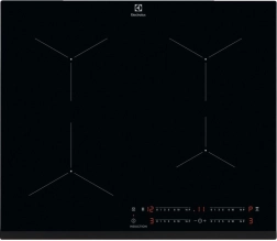 Slim induction hob with Hob2Hood system