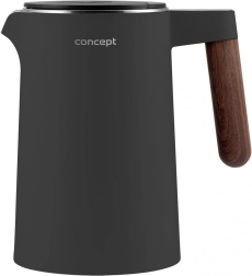 Електрическа кана Concept RK3305 Norwood 1,5 l, тъмносивa