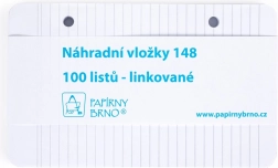 Резервен пълнеж за KARIS A6, редови, 100 листа (90 × 148 mm)
