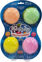 PlayFoam Boule блестящ комплект 4 цвята – нецапащ моделин