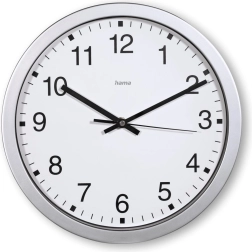 Wall Clock Mallorca Silver 30 cm