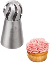 Pastry decorating tip twist made of stainless steel