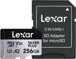 Карта памет Lexar Silver Plus microSDXC 256 GB