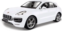 Porsche Macan model car Bburago 1:24 white color