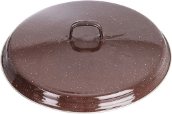 Емайлиран капак кафяв 32 см
