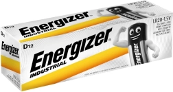 Industrial alkaline D batteries (LR20) 1.5 V, pack of 12