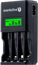 Черно зарядно everActive NC-450 Pro за AA/AAA батерии