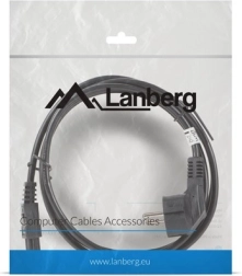 Захранващ кабел за лаптоп Lanberg 1,8 м – Schuko към IEC C5