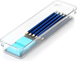 Пластмасов органайзер за чекмедже GREY 32,5 × 9 × 4,5 cm