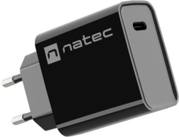 Wall charger NATEC Ribera 1× USB‑C 20 W black