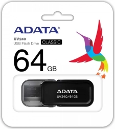 Флашка ADATA UV240 64 GB USB 2.0 черна
