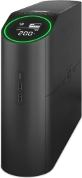 Резервно захранване APC Back-UPS Pro 2200VA/1320W, tower, 230 V, 4× Schuko и 2× IEC C13, RGB, чиста синусоида, черен