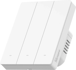 Sonoff ZBM5 триканален сензорен стенен ключ Zigbee