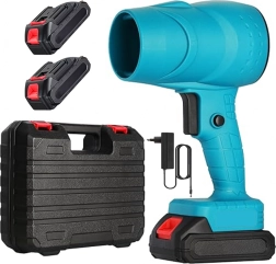 Акумулаторен ръчен духал 400 W с 2 батерии