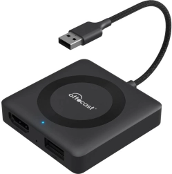 OTTocast in-car TV adapter with HDMI and CarPlay and Android Auto support