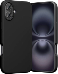 Vention Silicone Case for iPhone 16 Plus with MagSafe, Black