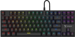 Механична геймърска клавиатура RGB Savio Tempest X2 с превключватели Outemu Brown