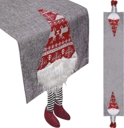 Коледна покривка със сладки джуджета