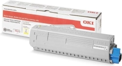 Жълт тонер за принтери OKI C824, C834 и C844, 5000 страници